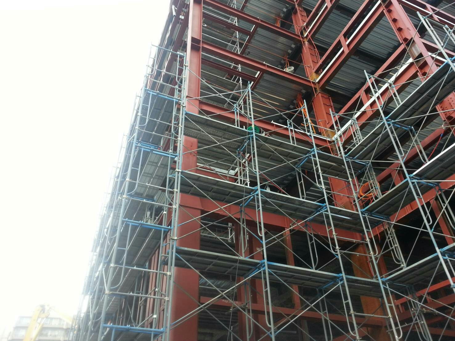 枠組足場工事1