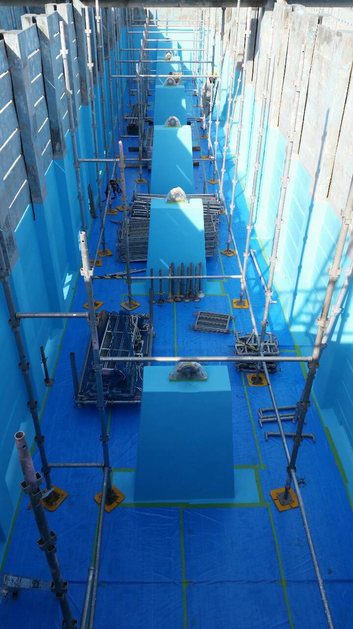 クサビ式足場 内部ステージ足場